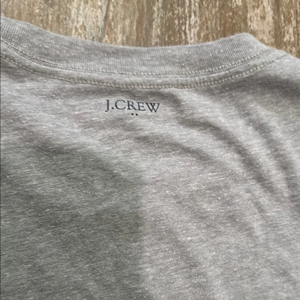 J. Crew Gray 'Legend' Graphic Tee